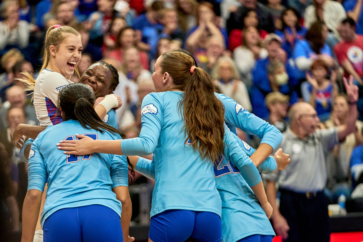 KU volleyball takes massive step toward hosting NCAA Tournament matches
